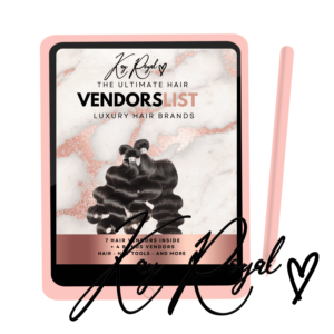My Ultimate Vendor Hair Book