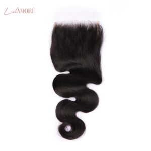 Lush Amoré Loose Wave 5x5 Lace Closure (Transparent and HD)