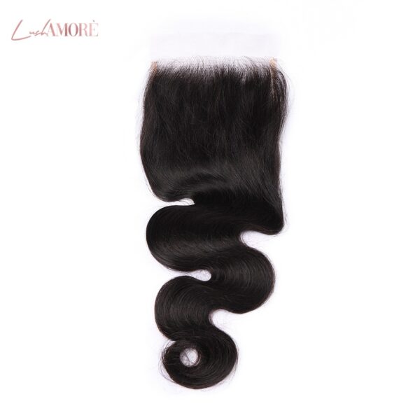 Lush Amoré Loose Wave 5x5 Lace Closure (Transparent and HD)